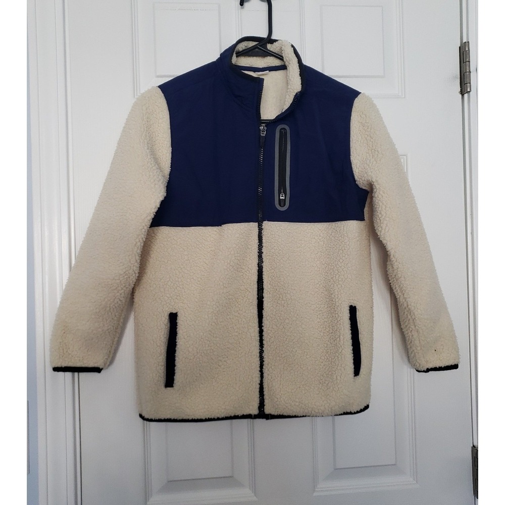 Old Navy Boys Sharpa Jacket Size Large